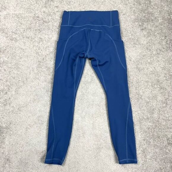 Athleta Atlantis Blue All In Reaction 7/8 Tight Laser Cut Pocket Legging Size S - Picture 2 of 6